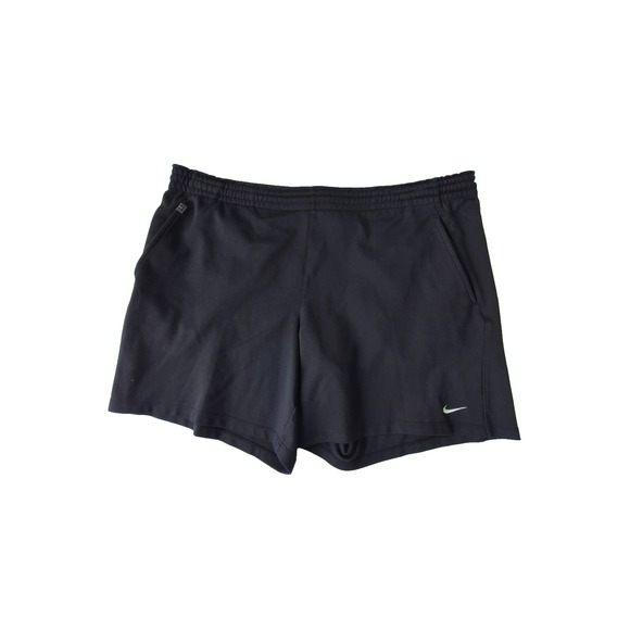 Nike Other - Nike FitDry Running Shorts Mens Medium Black Zip Pocket Athletic Training Gym